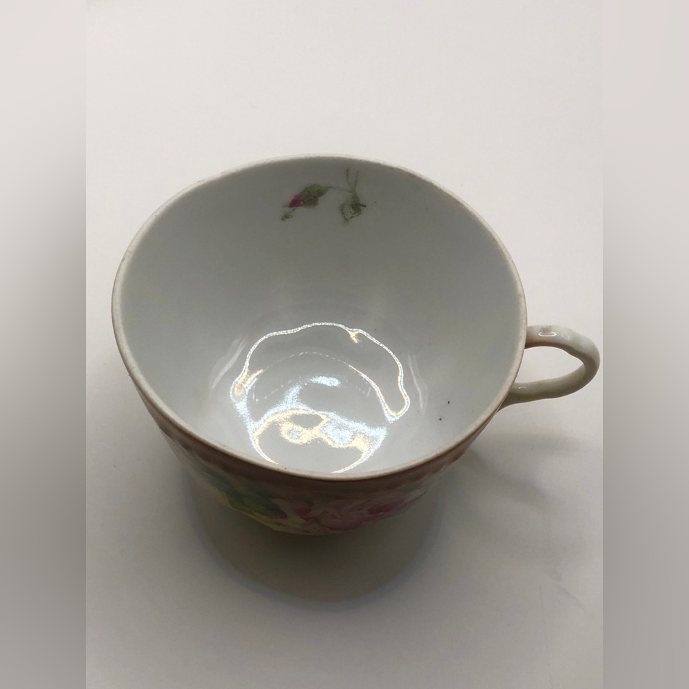 Rosenthal Floral Porcelain Tea Cups and Saucers - Antique - Picture 3 of 12